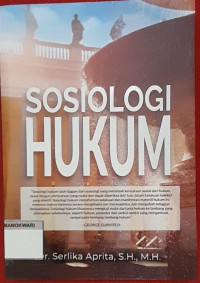 Image of SOSIOLOGI HUKUM