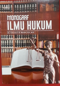 Image of MONOGRAF ILMU HUKUM.