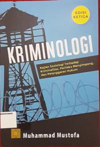 Image of KRIMINOLOGI.