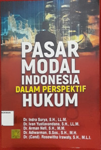 Image of PASAR MODAL INDONESIA DALAM PERSPEKTIF HUKUM.