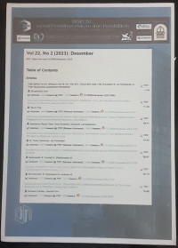 Image of THE INPACTS OF PEECH ACTS TO THE ELF TEACHER AND THE STUDENTS' ACTIVENESS IN THE TEACHING LEARNING PROSES.