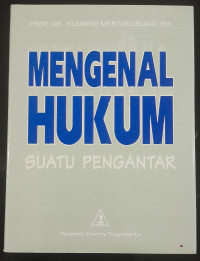 Image of MENGENAL HUKUM SUATU PENGANTAR.